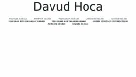 What Davudhoca.com website looked like in 2018 (5 years ago)