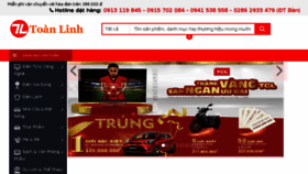 What Dienmaytoanlinh.vn website looked like in 2018 (5 years ago)