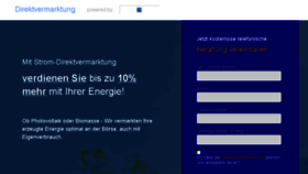 What Direktvermarktung-pv.de website looked like in 2018 (5 years ago)