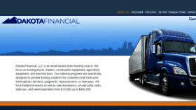 What Dakotafinancial.com website looked like in 2018 (5 years ago)