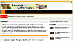 What Damenmode-kleidung.de website looked like in 2018 (5 years ago)
