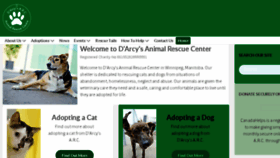 What Darcysarc.ca website looked like in 2018 (5 years ago)