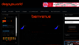 What Deejaysworld.org website looked like in 2018 (5 years ago)