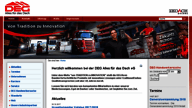 What Deg-dach.de website looked like in 2018 (5 years ago)