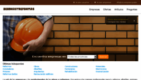 What Deobrasyreformas.com website looked like in 2018 (5 years ago)