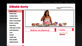 What Detskedorty.cz website looked like in 2018 (5 years ago)
