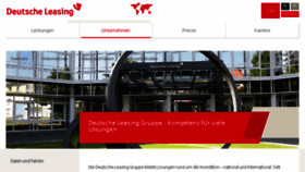 What Deutsche-leasing-finance.com website looked like in 2018 (5 years ago)