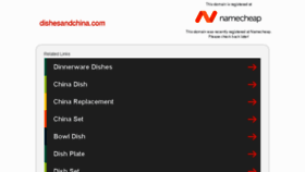 What Dishesandchina.com website looked like in 2018 (5 years ago)