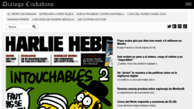 What Dialogociudadano.com website looked like in 2018 (5 years ago)