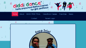 What Diddidance.com website looked like in 2018 (5 years ago)