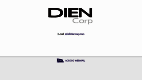 What Diencorp.com website looked like in 2018 (5 years ago)