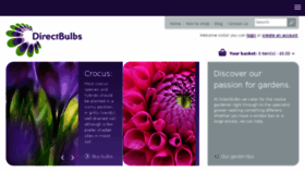 What Directbulbs.co.uk website looked like in 2018 (5 years ago)