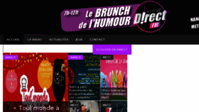 What Directfm.fr website looked like in 2018 (5 years ago)