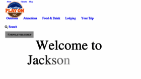 What Discoverjacksonnc.com website looked like in 2018 (5 years ago)