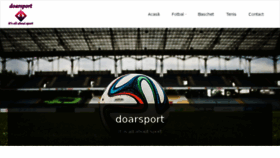 What Doarsport.info website looked like in 2018 (5 years ago)