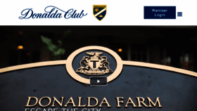 What Donaldaclub.ca website looked like in 2018 (5 years ago)