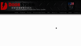 What Doorstorm.com website looked like in 2018 (5 years ago)