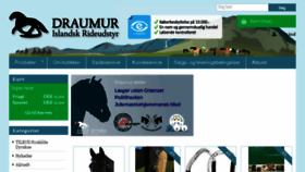 What Draumur.dk website looked like in 2018 (5 years ago)