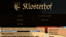 What Dresden-klosterhof.de website looked like in 2018 (5 years ago)