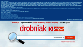 What Drobniak.pl website looked like in 2018 (5 years ago)