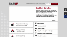 What Dsa.pl website looked like in 2018 (5 years ago)