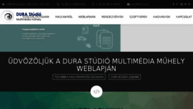 What Dura.hu website looked like in 2018 (5 years ago)
