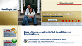 What Dynasimple.com website looked like in 2018 (5 years ago)