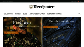 What Deerhunter.eu website looked like in 2018 (5 years ago)