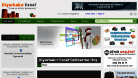 What Diyarbakiresnaf.com website looked like in 2018 (5 years ago)