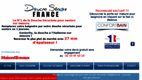 What Douche-senior-france.com website looked like in 2018 (5 years ago)