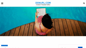 What Donurl.com website looked like in 2018 (5 years ago)