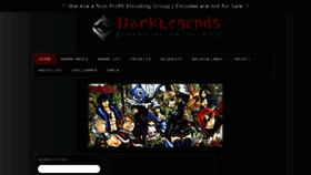 What Darklegends60mb.org website looked like in 2018 (7 years ago)