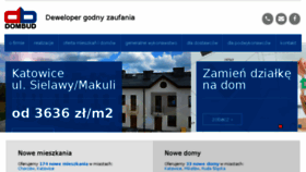 What Dombud.pl website looked like in 2018 (5 years ago)