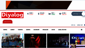 What Diyaloggazetesi.com website looked like in 2018 (5 years ago)