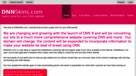 What Dnnskins.com website looked like in 2018 (5 years ago)