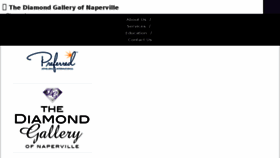 What Diamondgallerynaperville.com website looked like in 2018 (5 years ago)