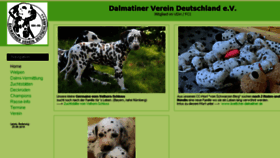 What Dalmatineronline.de website looked like in 2018 (5 years ago)
