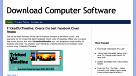 What Downloadcomputersoftware.blogspot.com website looked like in 2018 (5 years ago)