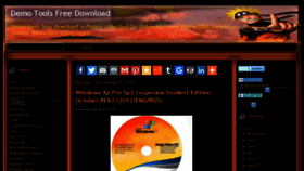What Demotoolsfreedownload.blogspot.com website looked like in 2018 (5 years ago)