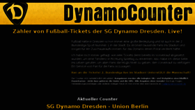 What Dynamocounter.de website looked like in 2018 (5 years ago)