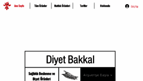 What Diyetbakkal.com website looked like in 2018 (5 years ago)