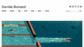 What Davidebonazzi.com website looked like in 2018 (5 years ago)