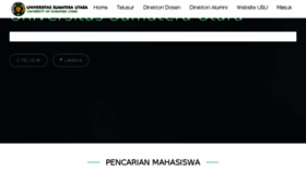 What Dirmahasiswa.usu.ac.id website looked like in 2018 (5 years ago)