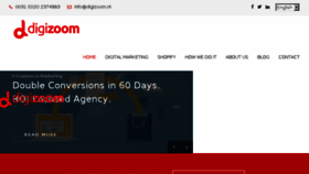 What Digizoom.nl website looked like in 2018 (5 years ago)