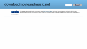 What Downloadmovieandmusic.net website looked like in 2018 (5 years ago)