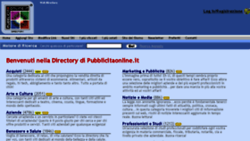 What Directory.pubblicitaonline.it website looked like in 2018 (5 years ago)