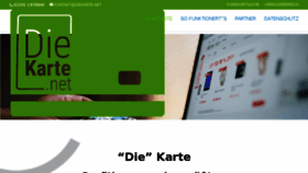 What Diekarte.net website looked like in 2018 (5 years ago)
