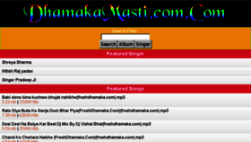 What Dhamakamasti.com website looked like in 2018 (5 years ago)
