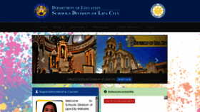 What Depedlipacity.com.ph website looked like in 2018 (5 years ago)