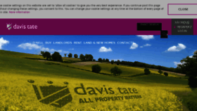 What Davistate.com website looked like in 2018 (5 years ago)